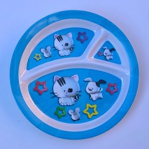 Dogs Divided Childs Plate